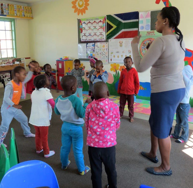 Classroom in South Africa