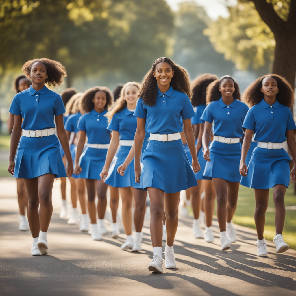 girls drill team